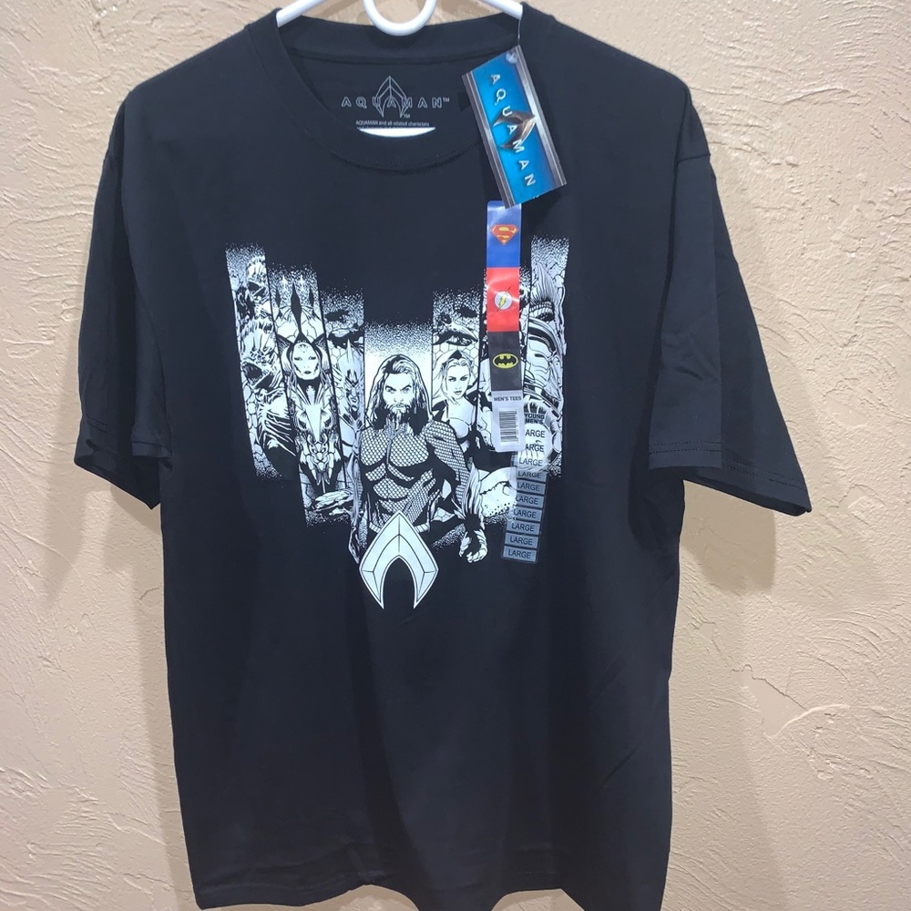 Aquaman DC Comics Superhero Shirt (s18) NWT